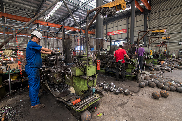 兴化网架配件车间